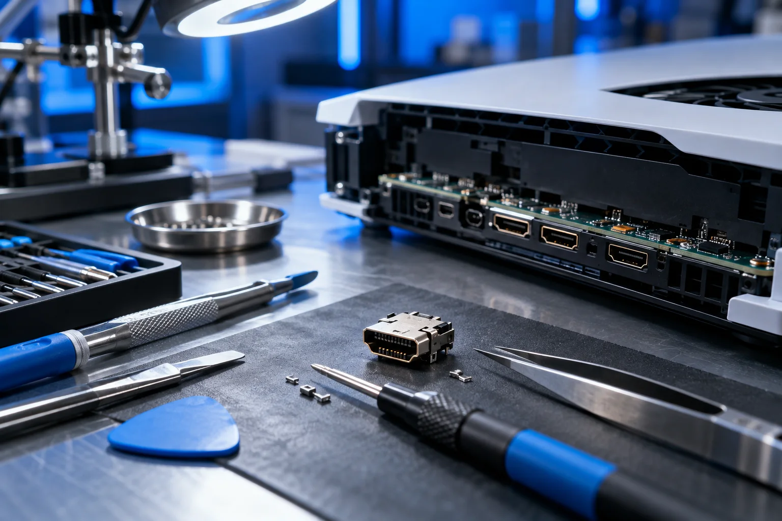 Werkzeug für einen HDMI-Anschluss